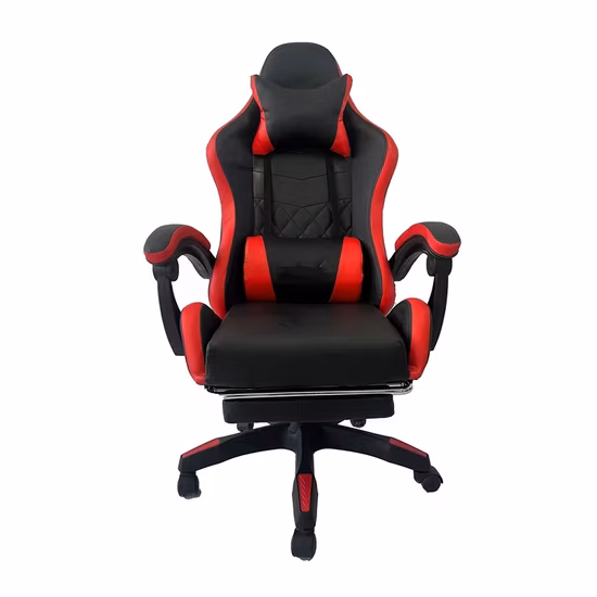 Hochwertiger ergonomischer Drehstuhl aus PU-Leder, verstellbarer Computer-Gaming-Stuhl
