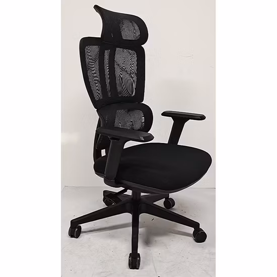 Sillas De Oficina Beispiel für maßgeschneiderte Bürostühle Hochwertiger ergonomischer Manager-/Chef-Bürostuhl mit Stahlgestell, moderner Bürostuhl aus Netzgewebe, Computer-Arbeitstisch, Personalstuhl